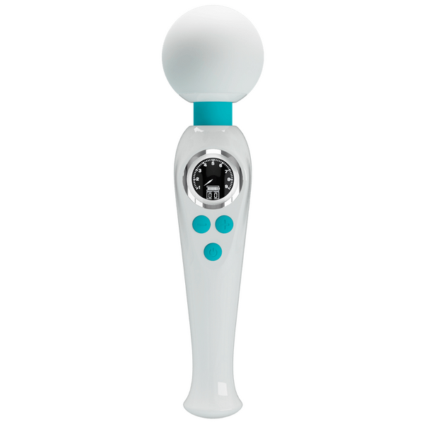 Skyler Rechargeable Wand – Powerful 10-Mode Vibrating Wand with Flexible Neck