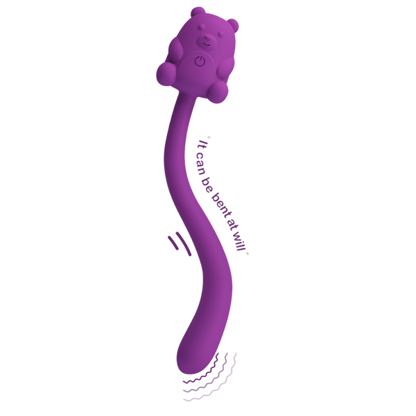 Pretty Love Cute Bear Flirting Stick – 7-Mode Vibrator