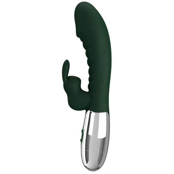 Rechargeable Naughty Bunny – Dual-Motor Silicone G-Spot and Clitoral Vibrator