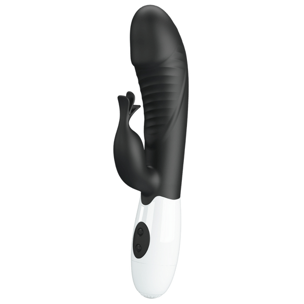 Rasmussen Dual Stimulator – G-Spot and Clitoral Vibrator with 30 Frequencies