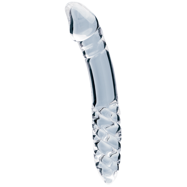 Celestial Desire – 7.4 Inch Double-Ended Borosilicate Glass Dildo