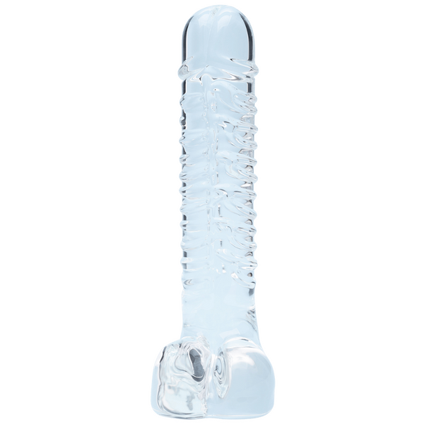 Seraphic Opus – Handblown 7.2 Inch Body-Safe Borosilicate Glass Dildo