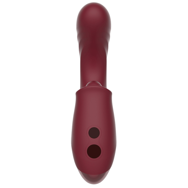 Tide – Waterproof 17.8cm Silicone Vibrator with Multiple Patterns