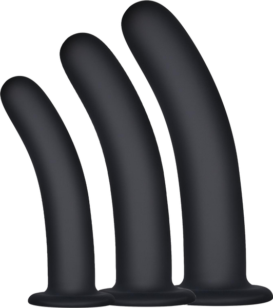 Kick Up Silicone Vaginal Training Kit – Three Sizes Suction Cup Base Training Kit