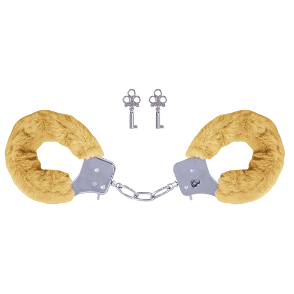 Furry Handcuffs – 7.4cm Chain Length Restraints