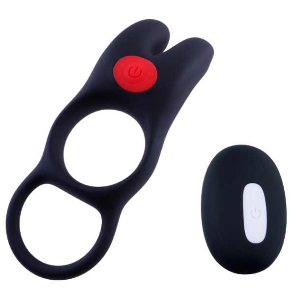 Cock & Scrotal Ring with Clit Stimulator – Erotic Accessory