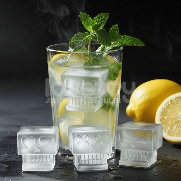 Skull Silicone Ice Tray – Flexible Food-Grade Silicone Drink Accessory