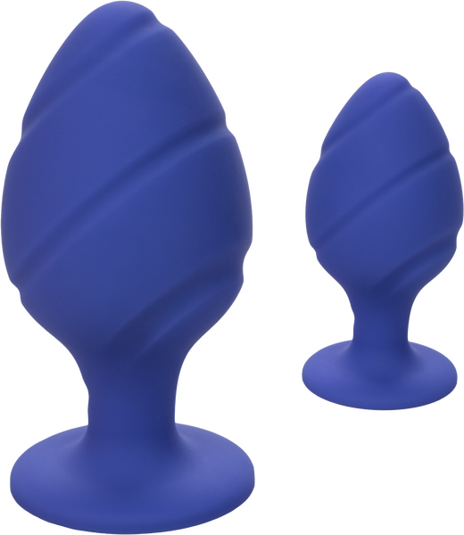 Cheeky Butt Plug Duo (Purple) – Playful Butt Plug Set