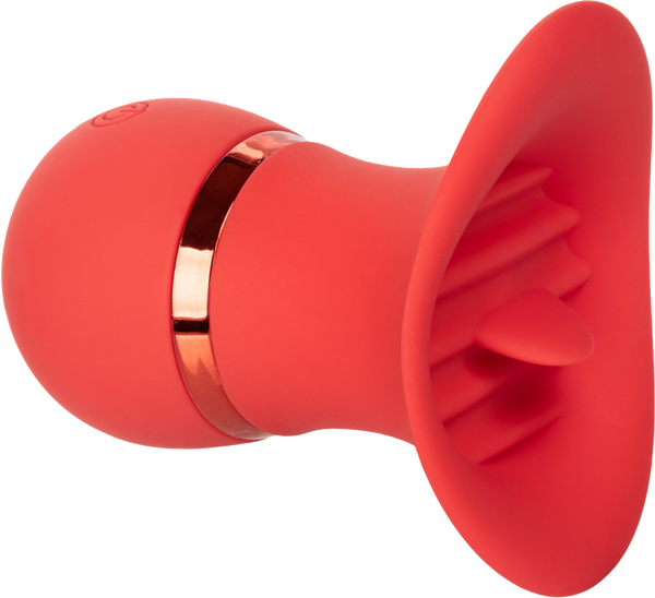 Tantalize French Kiss Charmer – Compact Flickering Tongue Teaser Vibrator