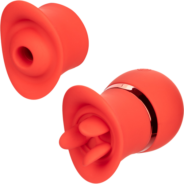 French Kiss Suck & Play Interchangeable Set – 12 Function Vibration and Suction Toy