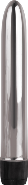 Colt Metal 6.25 Inch – Multi-Speed Silver Vibrator with Smooth Seamless Finish