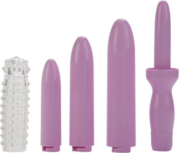 Dr. Laura Berman Intimate Basics Dilator Set – Body Safe ABS Vibrating Massager Dilator Set
