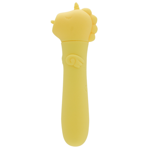 Unihorn USB Bullet (Bean Blossom Yellow) – Rechargeable 10-Speed Silicone Vibrator