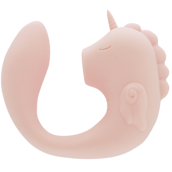 Ocean Peak Unihorn C-Horse – Soft Silicone Tail Oscillating Tongue Vibrator
