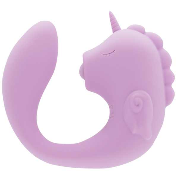 Ocean Peak Unihorn C-Horse Marina – Silicone Oscillating Tongue Vibrator