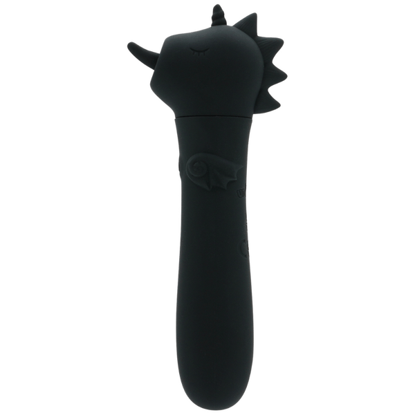 Unihorn Wild Spirit (Black) – Compact USB Silicone Vibrating Bullet with 10 Speeds