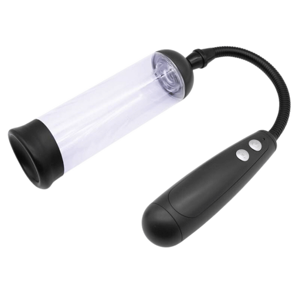 Vaczilla X19 Cylinder (Clear) – USB Rechargeable Penis Pump with Silicone Sleeve and Ring