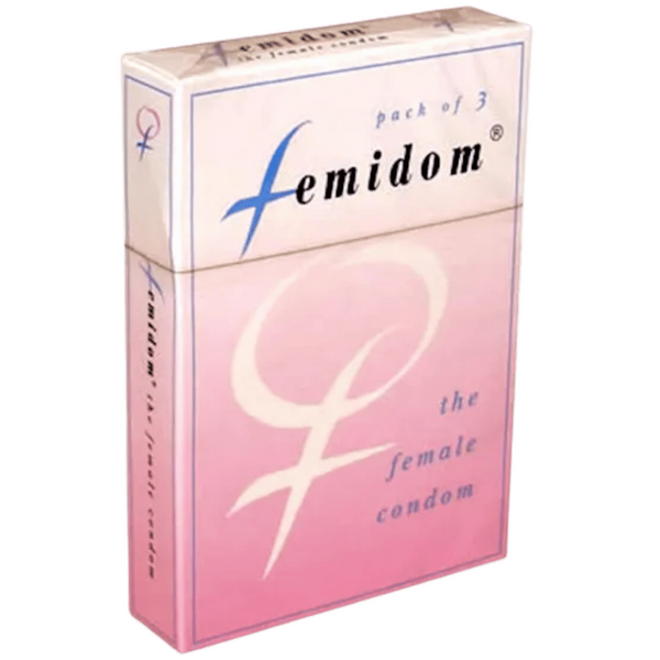 Femidom 3 Pack Female Condoms Non Latex Lubricated