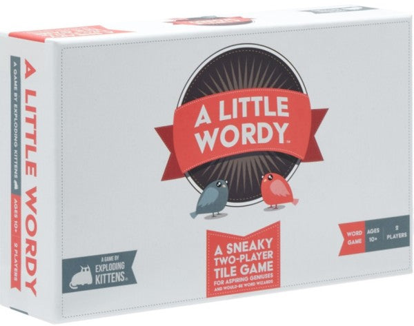 A Little Wordy – Tile-Unscrambling Word Game for Two Players