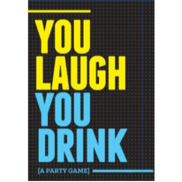You Laugh You Drink – Card Game With 200 Prompts on 100 Cards Party Game