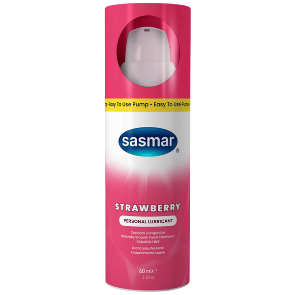 Sasmar Strawberry Flavor Personal Lubricant – 60ml Lubricant
