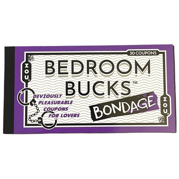 Bedroom Bucks - 30 Bondage Themed IOU Coupons