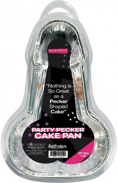 Peter Party Medium – 10 Inch Penis Shaped Cake Pan Set of 2 Bakeware