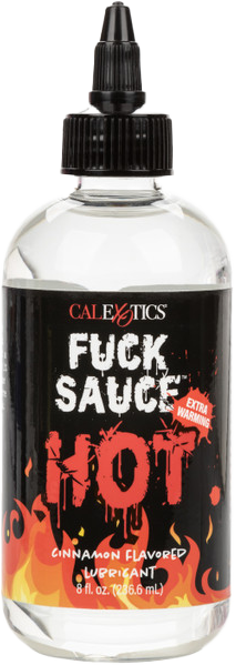 Fuck Sauce Hot Extra-Warming Personal Lubricant – Water-Based 8 fl oz Lubricant