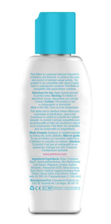 Pink Water-Based Lubricant for Women – 80 ml Water-Based Lubricant