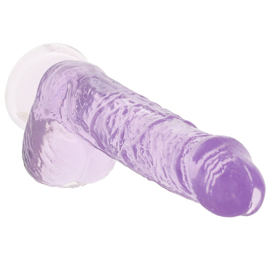 RealRock 5 Inch Realistic Ballsy Dildo in Purple Dildo Sex Toys > Realistic Dildos