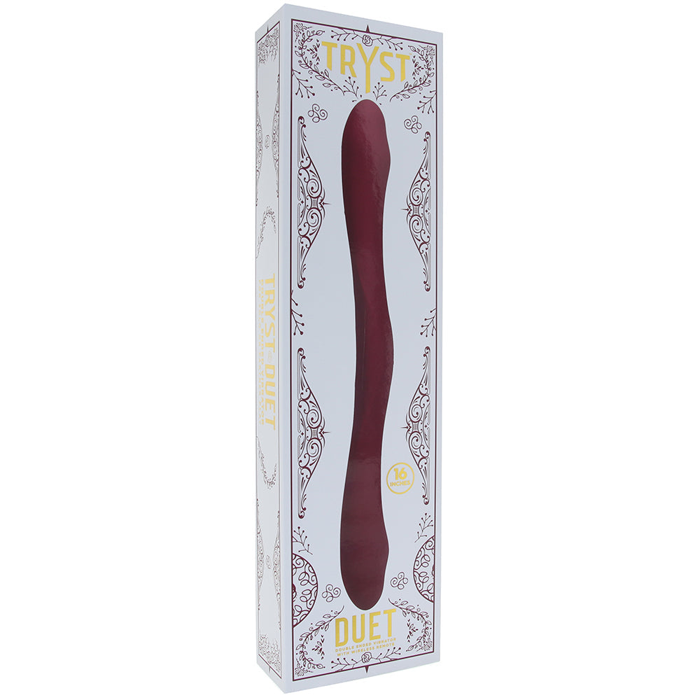 Tryst Duet Double Ended Vibe in Berry Vibrators > G-Spot Vibrators
