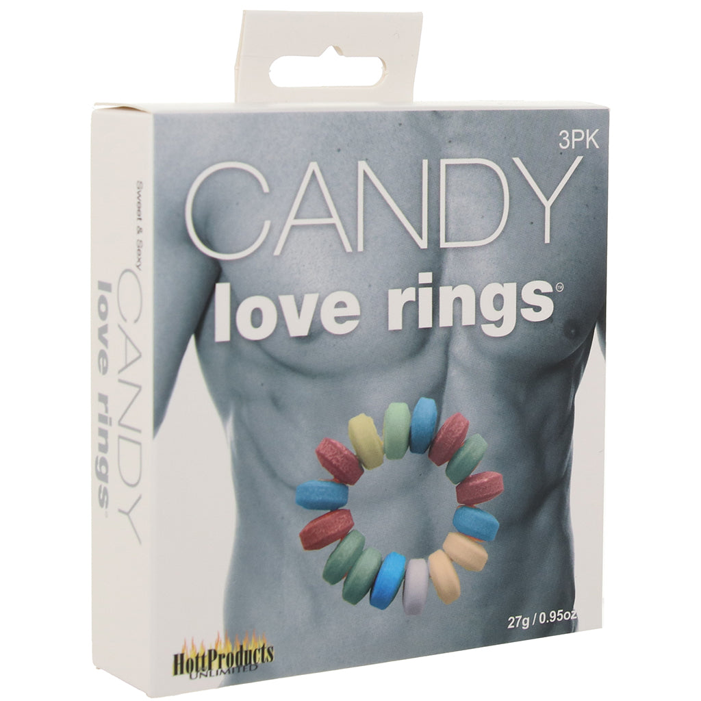 Edible Candy Love Rings in 3 Pack Novelties 'n Parties > Tasty Treats