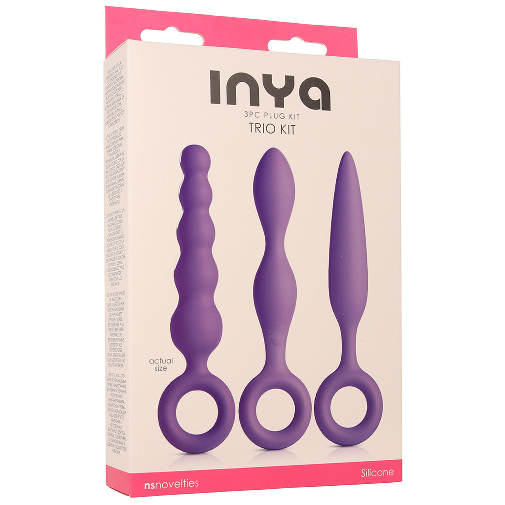 Inya Trio 3 Piece Butt Plug Kit Sex Toy Kits and Collections