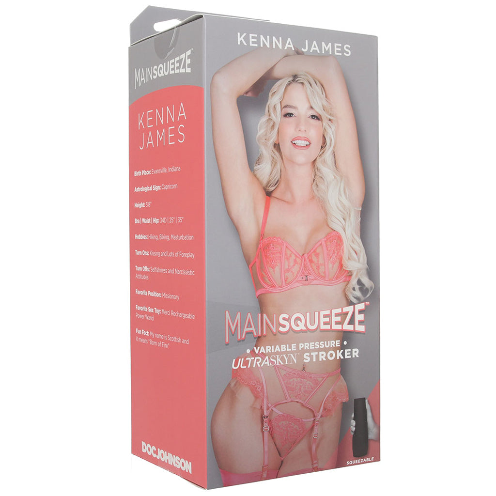Main Squeeze Kenna James ULTRASKYN Stroker Male Masturbators > Pocket Strokers