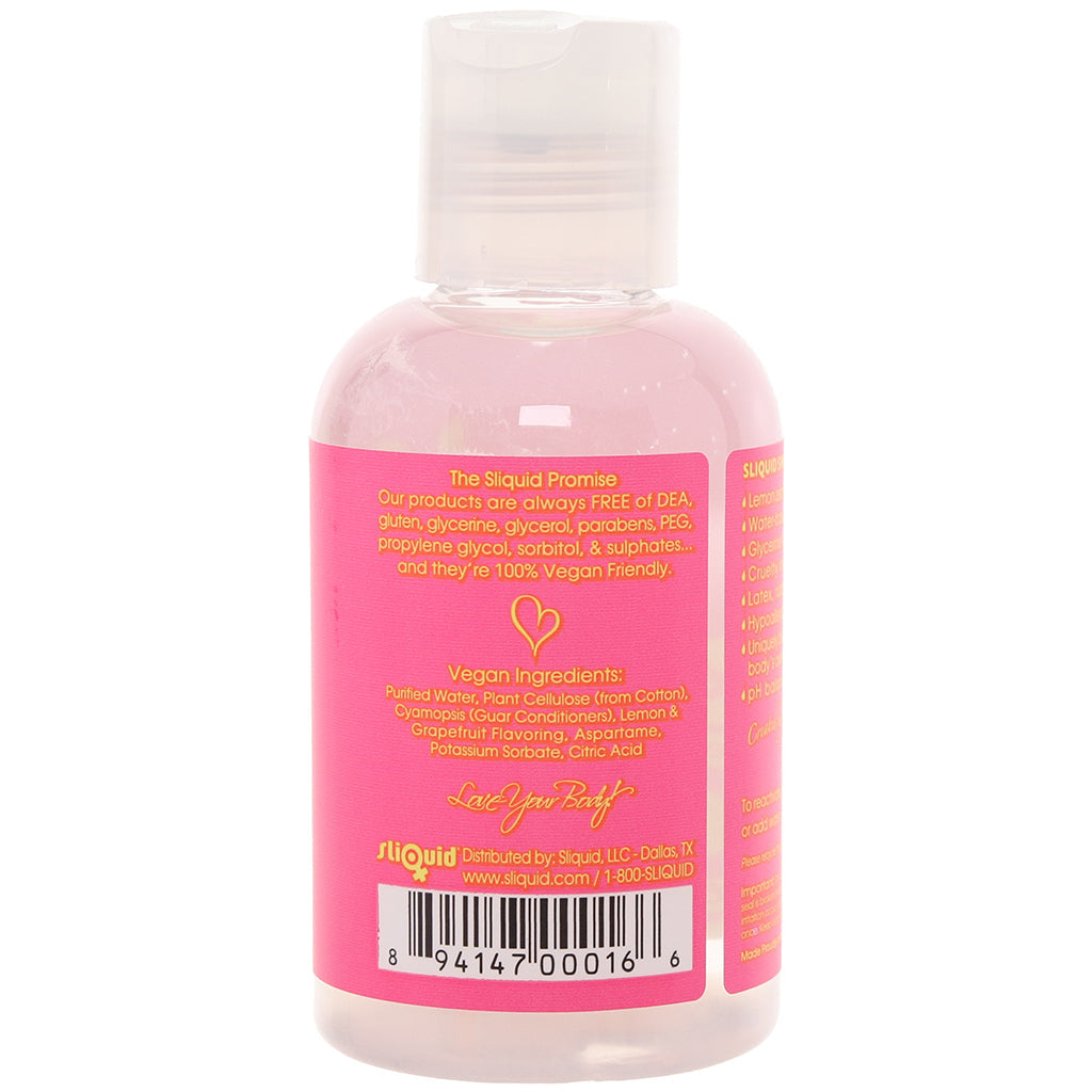 Swirl Flavored Lube 4.2oz/125ml in Pink Lemonade Lubes and Lotions > Flavored Sex Lubes
