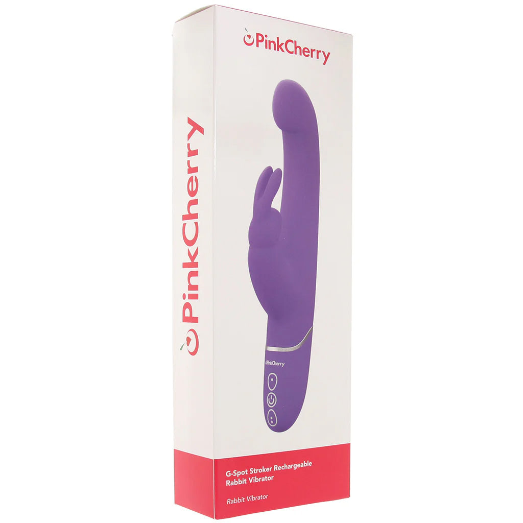 PinkCherry G-Spot Stroker Rabbit Vibe in Purple Vibrators > Rabbit Vibrators