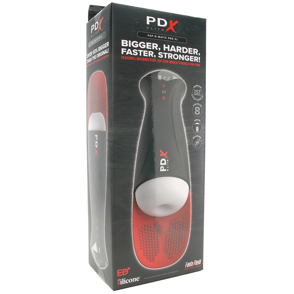 PDX Elite Fap-O-Matic Pro XL Suction Stroker Male Masturbators > Auto Strokers