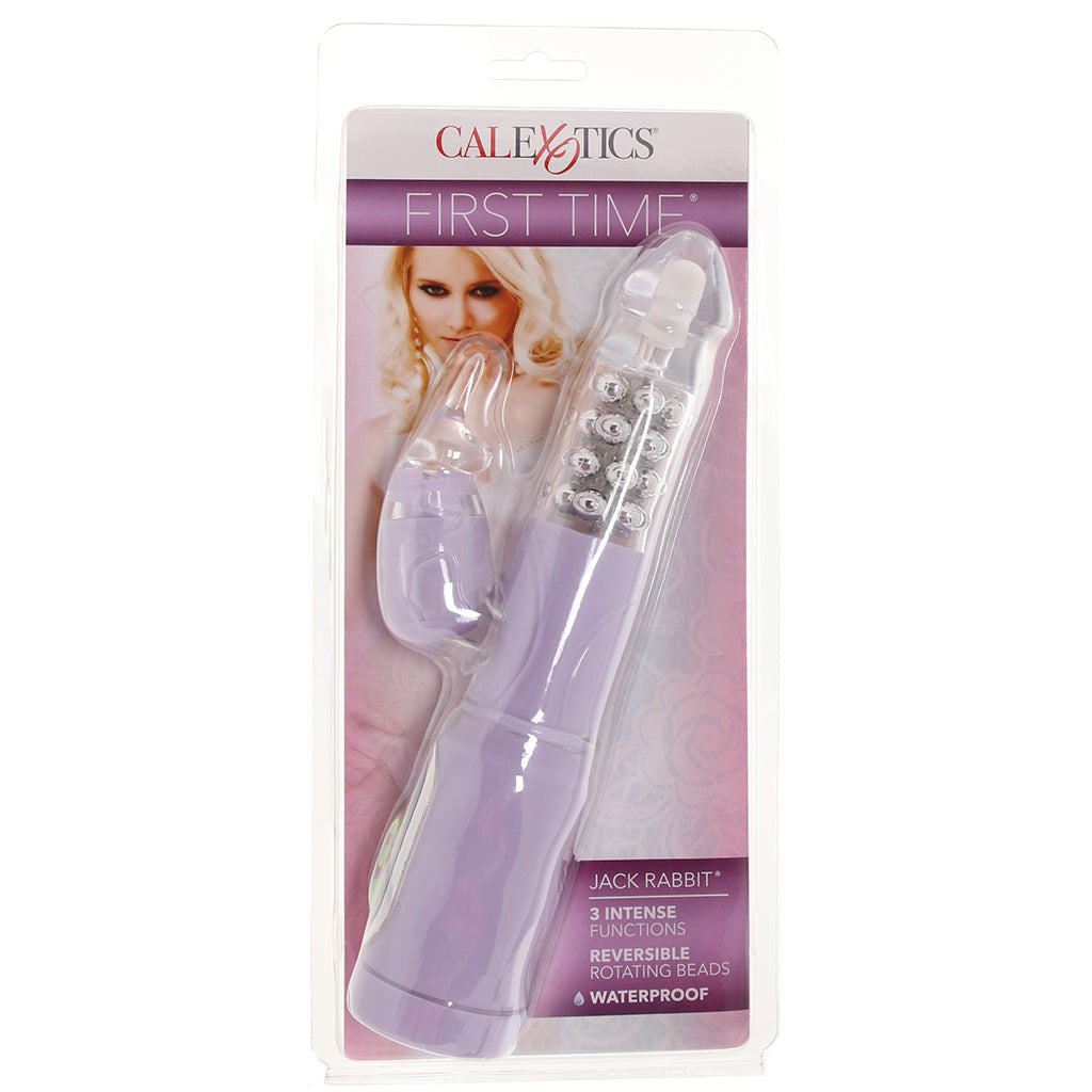 First Time Jack Rabbit Vibe in Purple Vibrators > Rabbit Vibrators