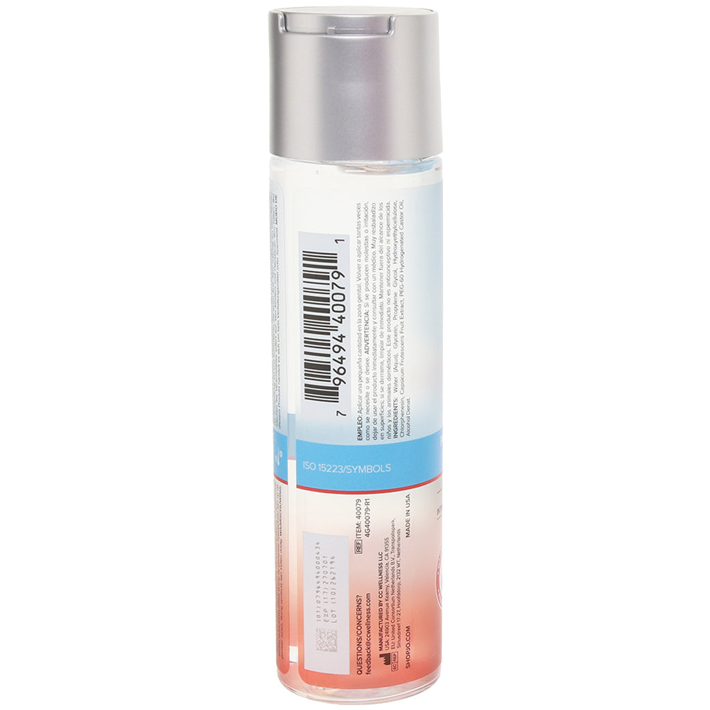 H2O Warming Personal Lube in 4oz/120ml Lubes and Lotions > Stimulating Lubricants