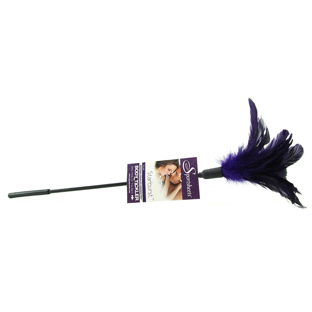 Starburst Feather Body Tickler in Violet Bondage and Fetish > Tools & Accessories