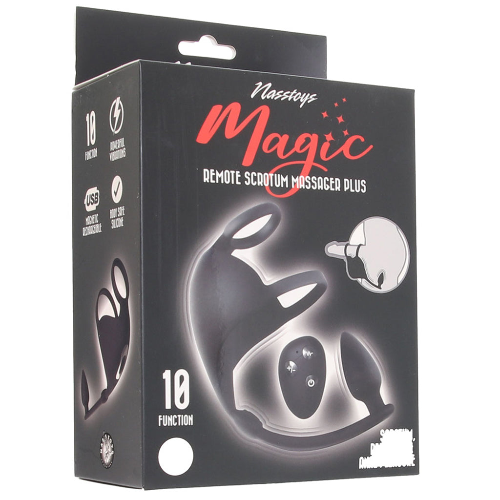 Magic Remote Scrotum Massager Plus Anal Sex Toys > Butt Plugs