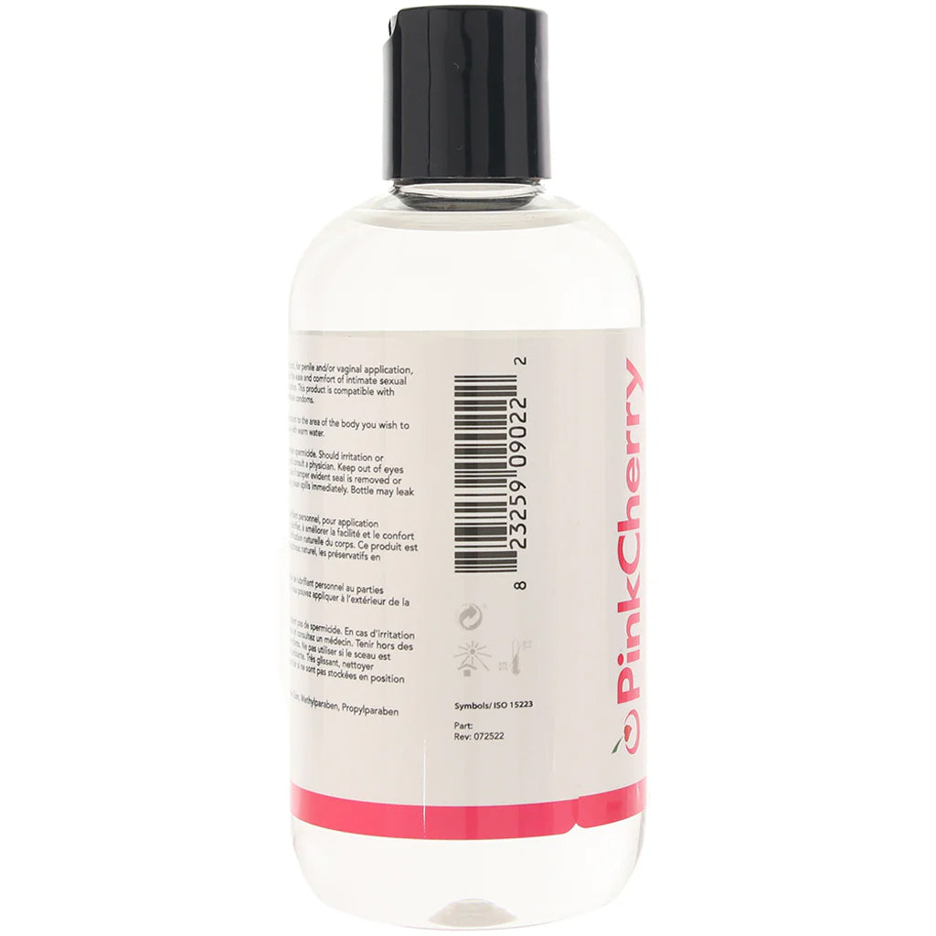 PinkCherry Water Based Lubricant in 8oz/240ml Lubes and Lotions > Water Based Sex Lubes