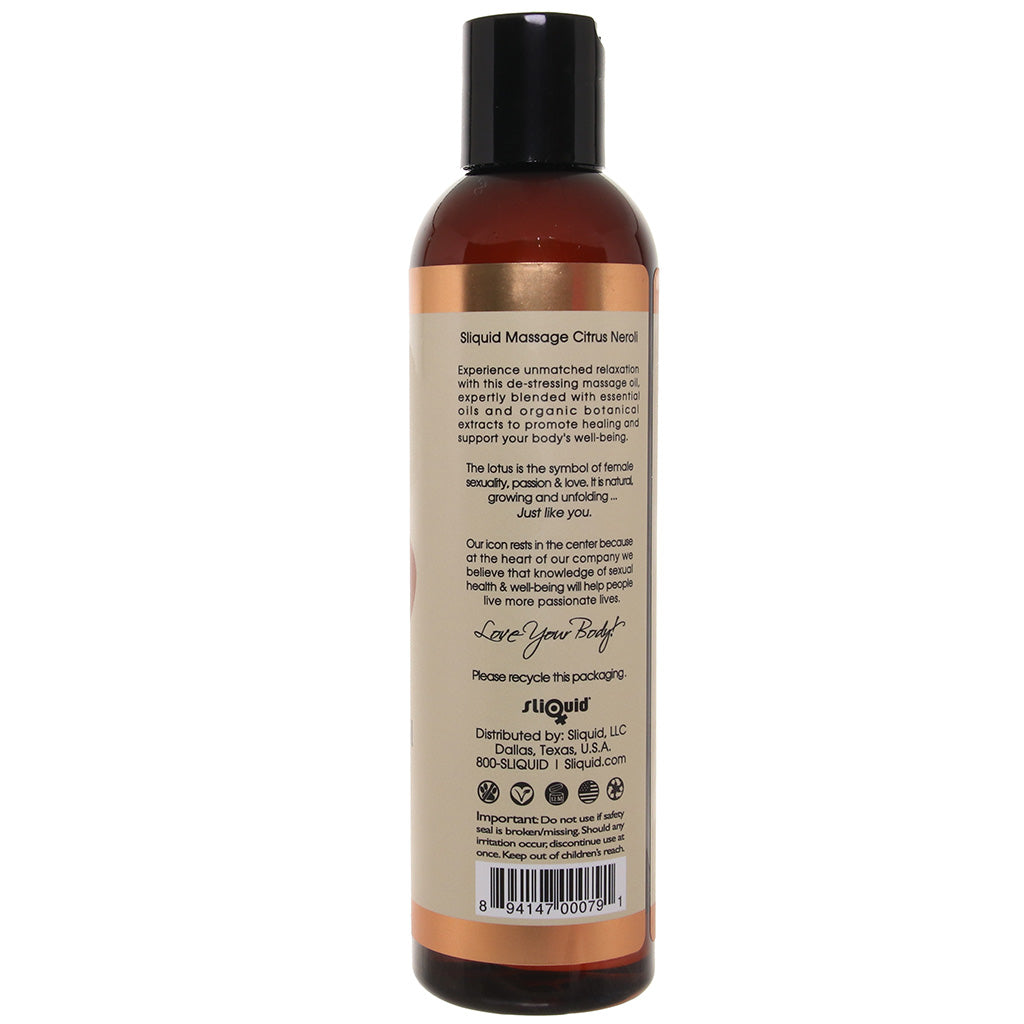 Balance Massage Oil 8.5oz/255ml in Citrus Neroli Lubes and Lotions > Erotic Massage Oils
