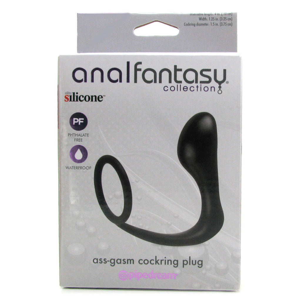 Anal Fantasy Ass-Gasm Cock Ring Plug Cock Rings