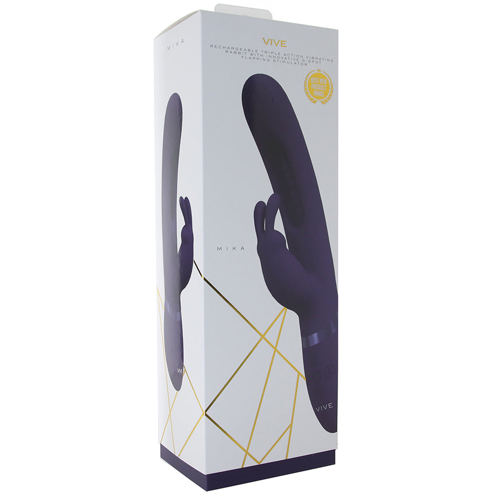 Vive Mika Triple Action Rabbit Vibe Vibrators > Rabbit Vibrators