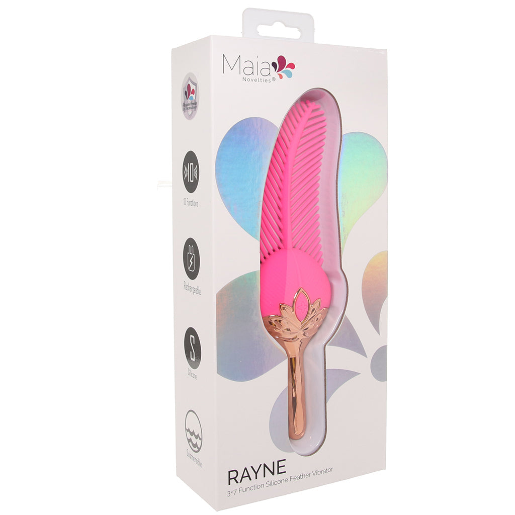 Rayne Silicone Feather Vibe Vibrators > Clitoral Stimulators