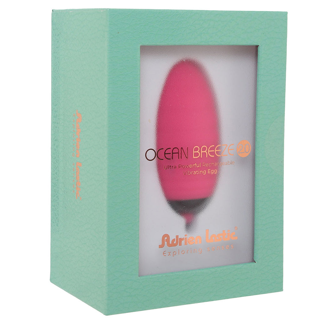 Ocean Breeze 2.0 Remote Egg Vibe in Pink Vibrators > Bullet and Egg Vibrators