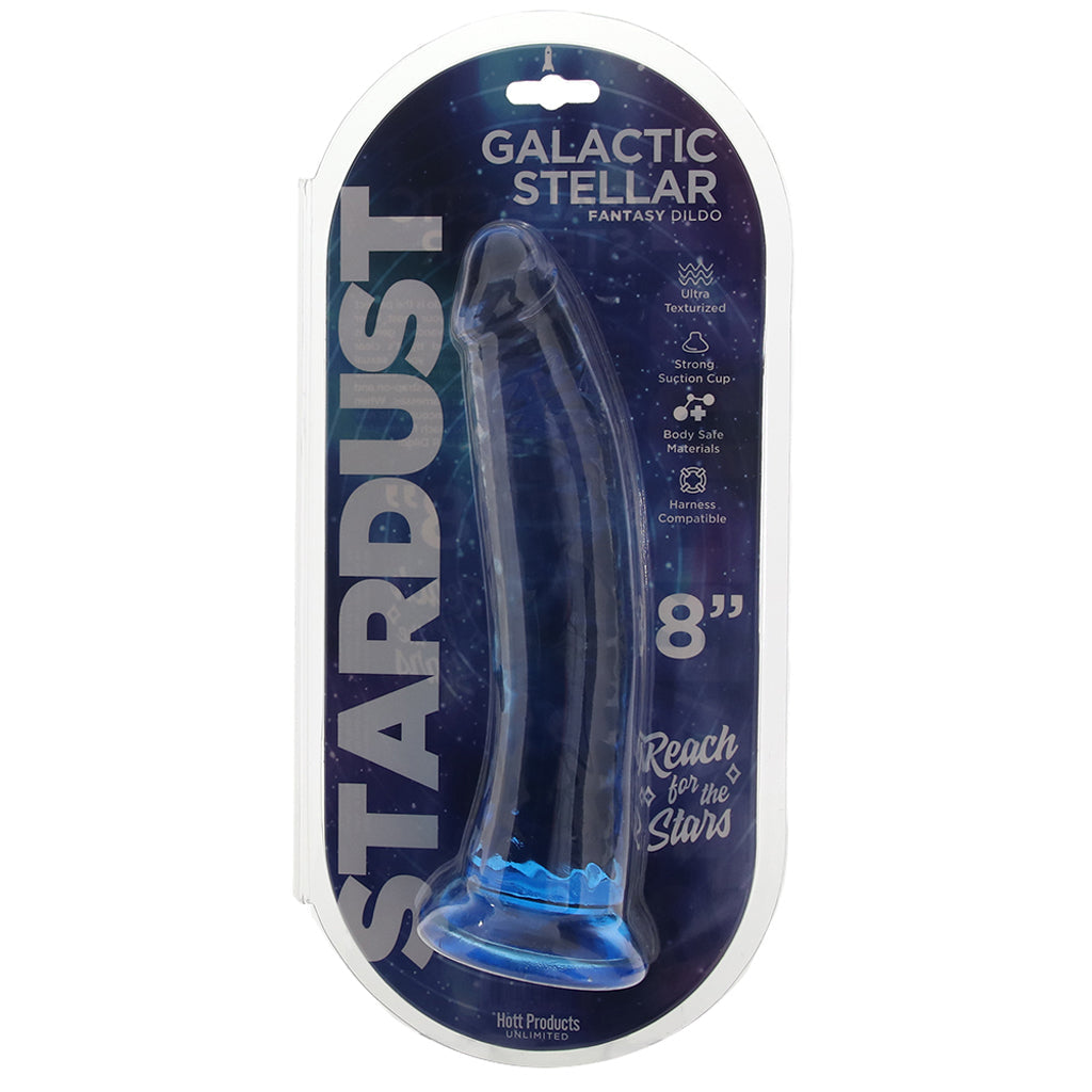 Stardust Galactic Stellar 8 Inch Dildo Dildo Sex Toys > Realistic Dildos
