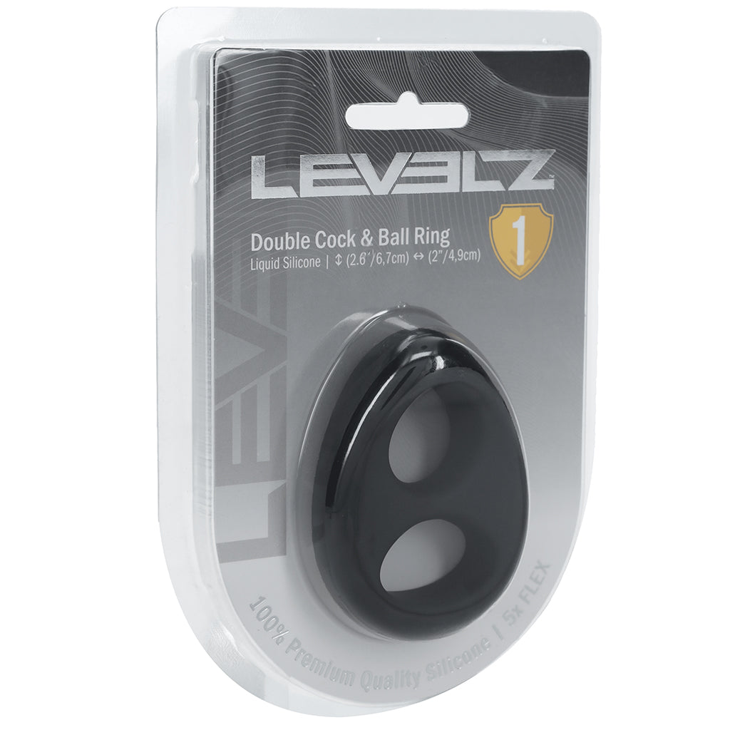 LEVELZ Double Cock & Ball Ring Cock Rings
