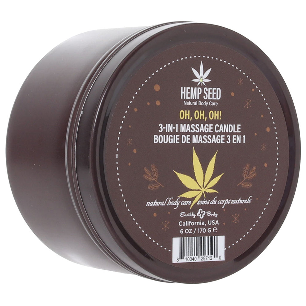 3-in-1 Massage Candle 6oz/170g in Oh, Oh, Oh! Sensual Love > Massage Candles